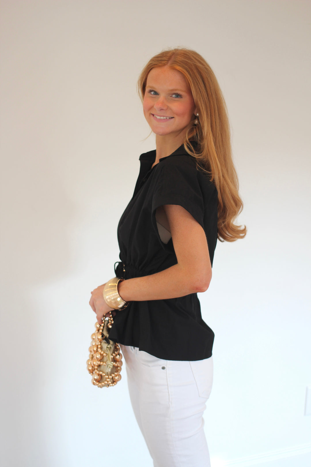 Camille Peplum Top