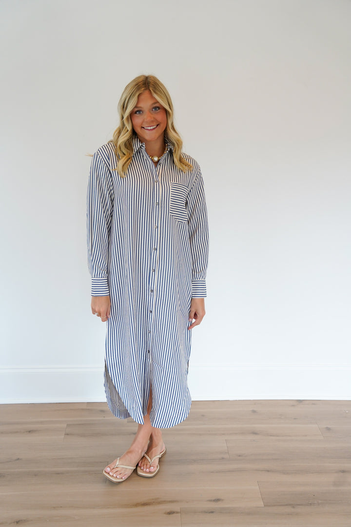 Sunday Stroll Shirt Dress
