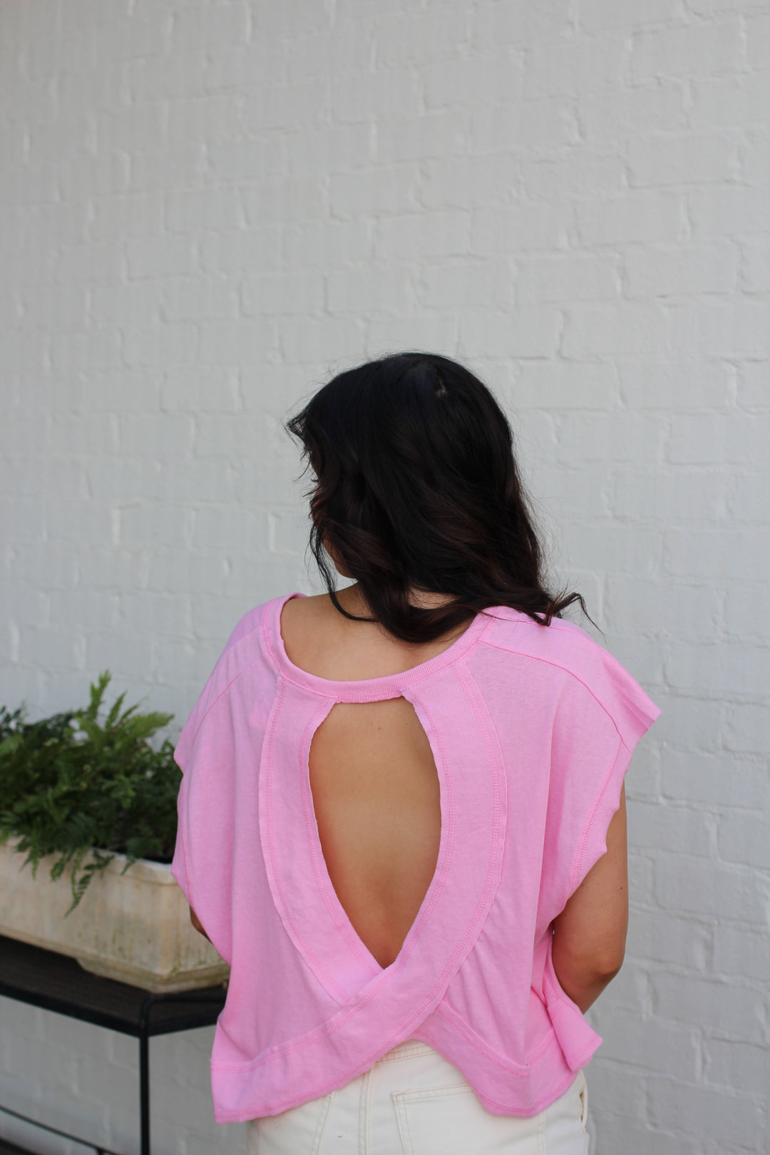 Cross Back Athletic Top