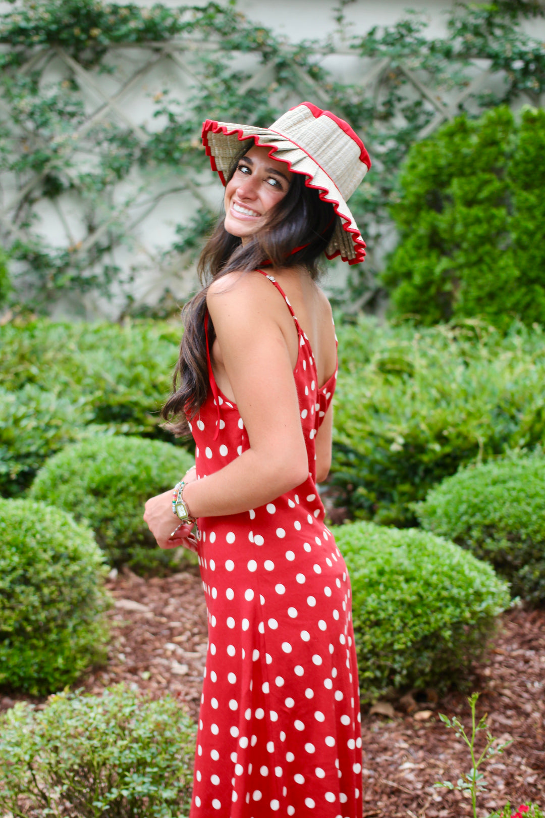Doris Polka Dot Dress