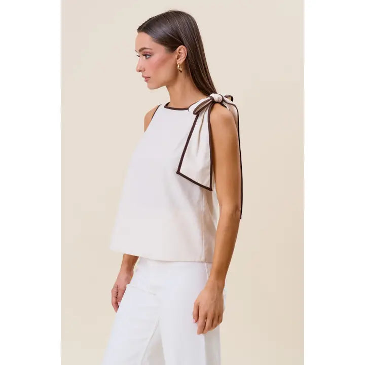 Shoulder Bow Top