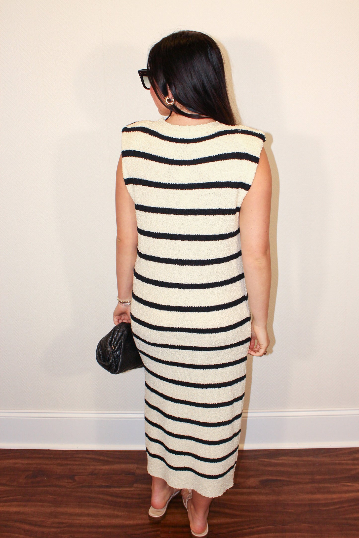 Striped Knit Dress