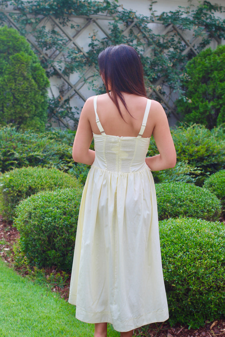 Sunshine &amp; Lace Midi Dress