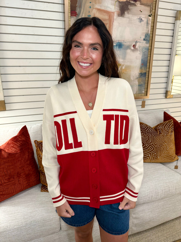 Roll Tide Cardigan