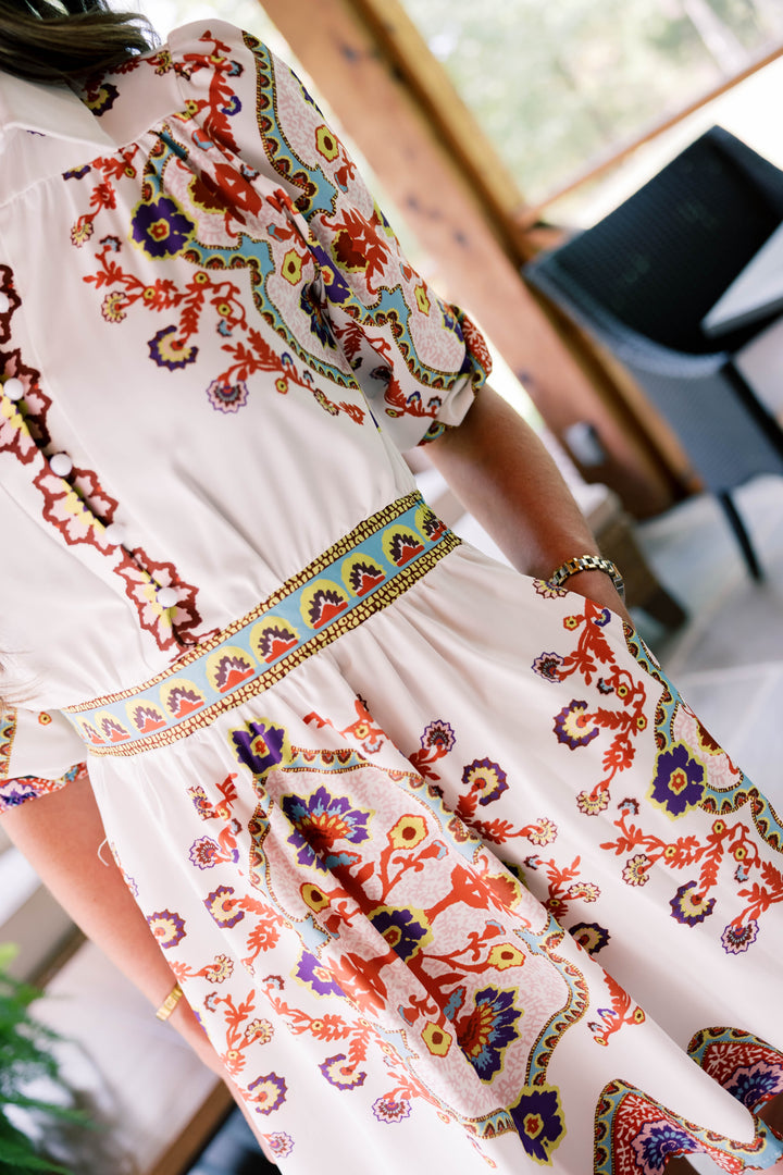 Bohemian Flower Dress