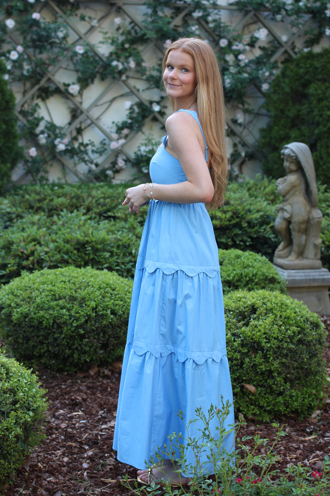 Charleston Scallop Dress