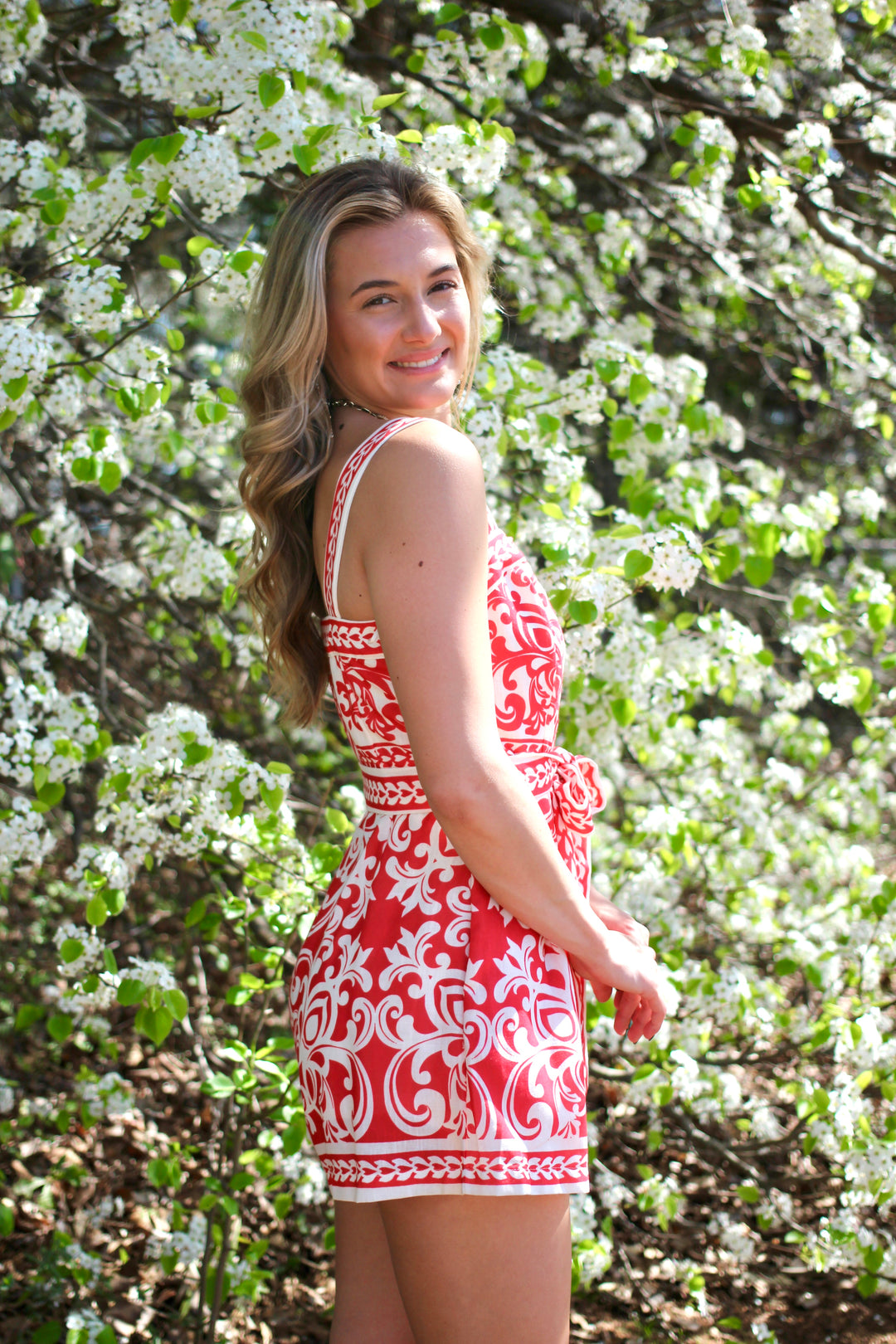 Ruby Red Romper