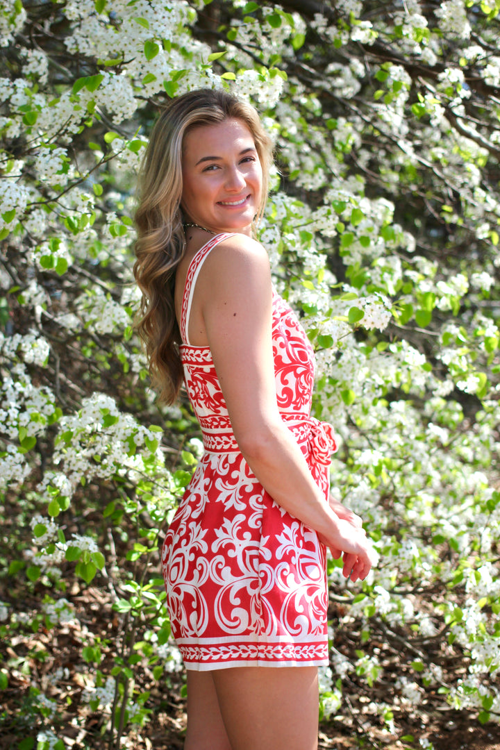 Ruby Red Romper