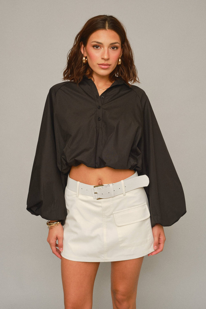 Izzie Top in Black