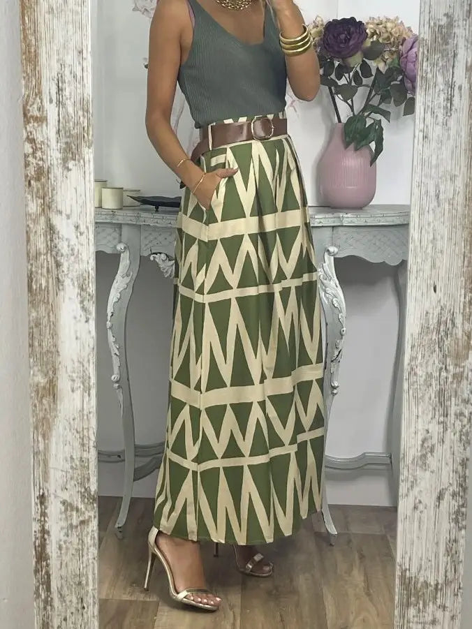 Boho Wavy Skirt
