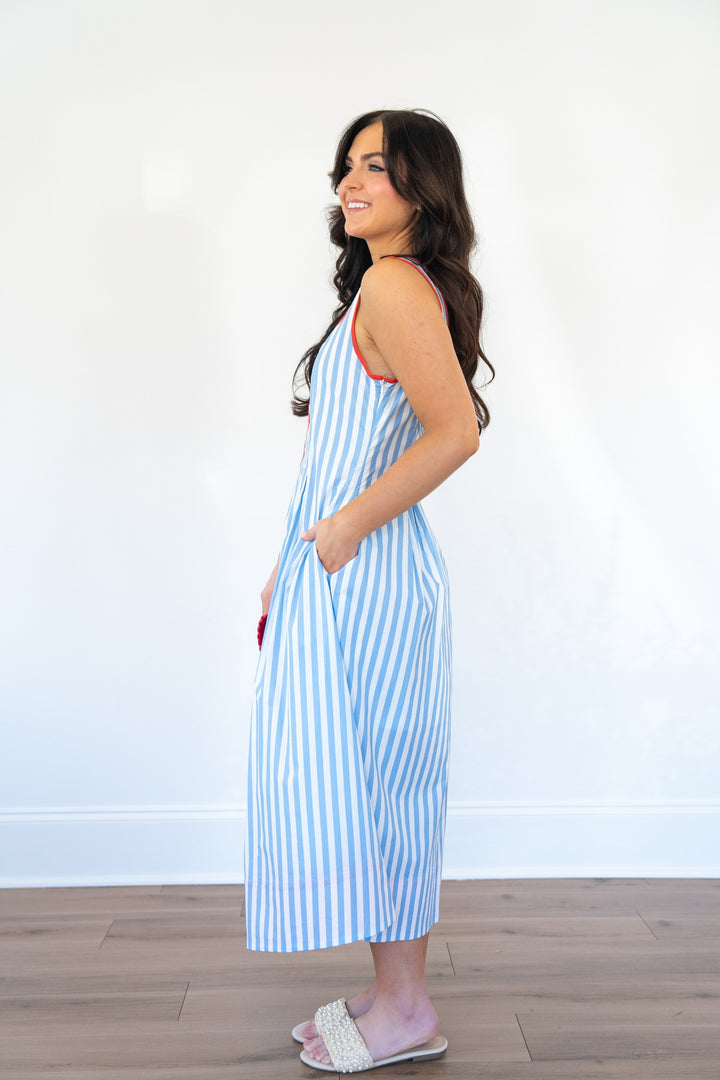 Striped Beach Dress