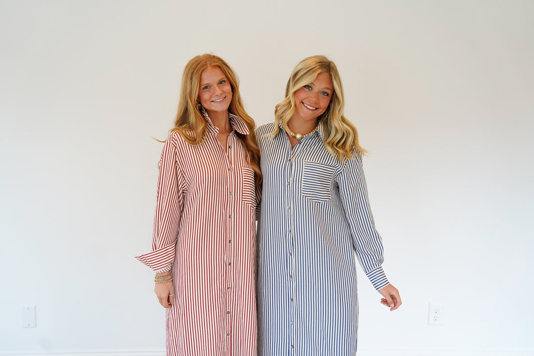 Sunday Stroll Shirt Dress