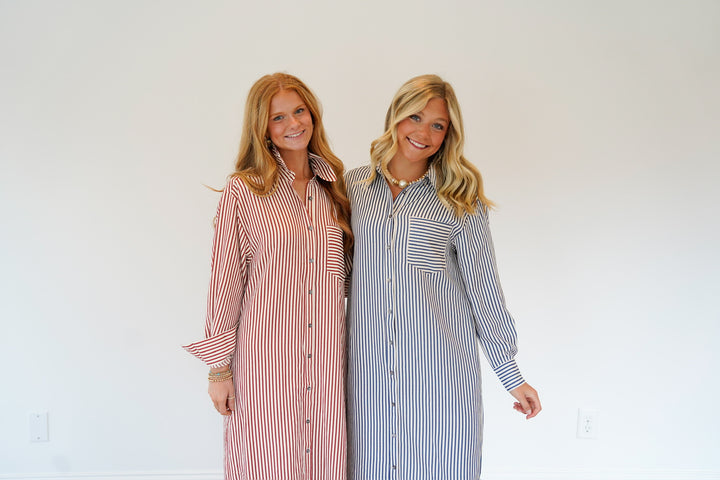 Sunday Stroll Shirt Dress