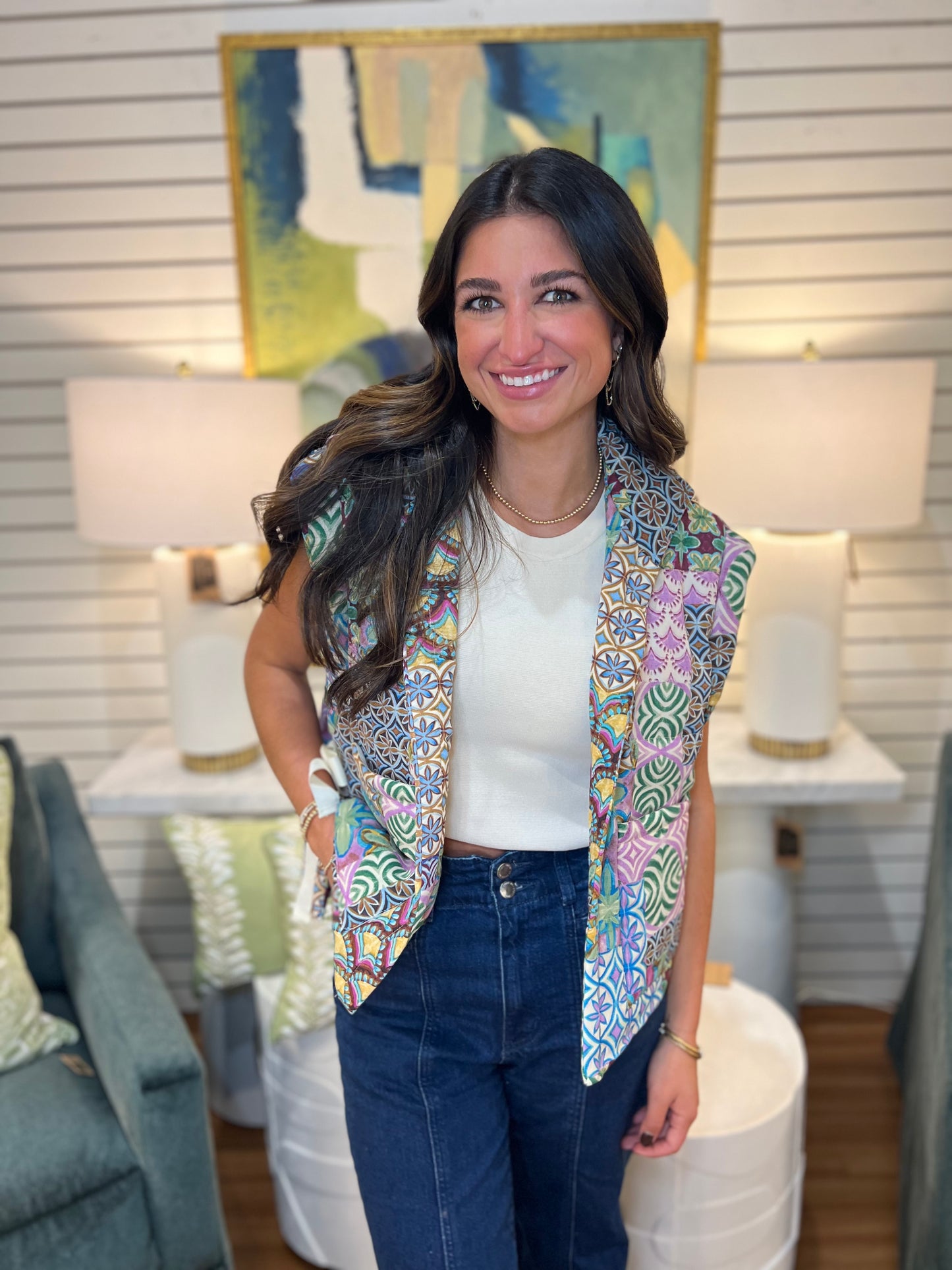 Daphne Quilted Vest