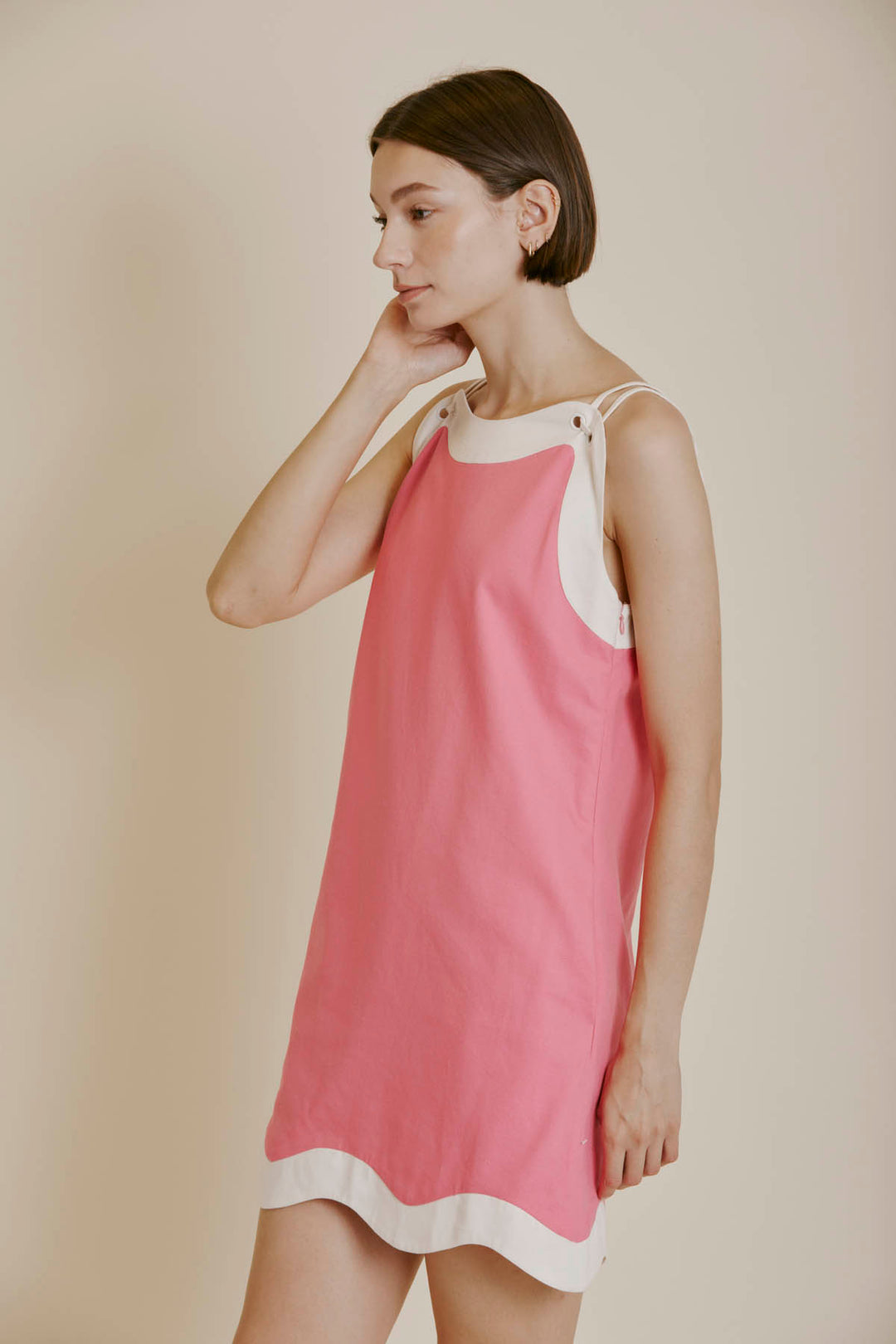 Linen Wave Dress