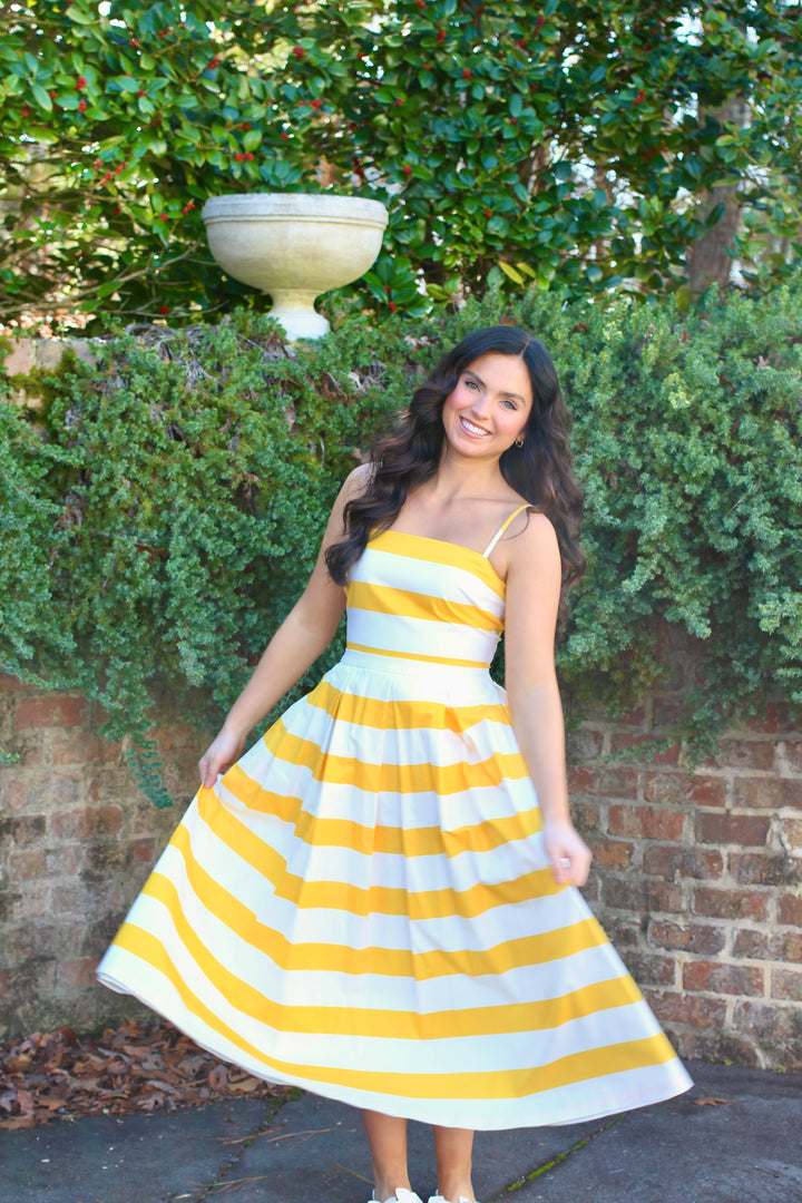 Sunny Striped Dress