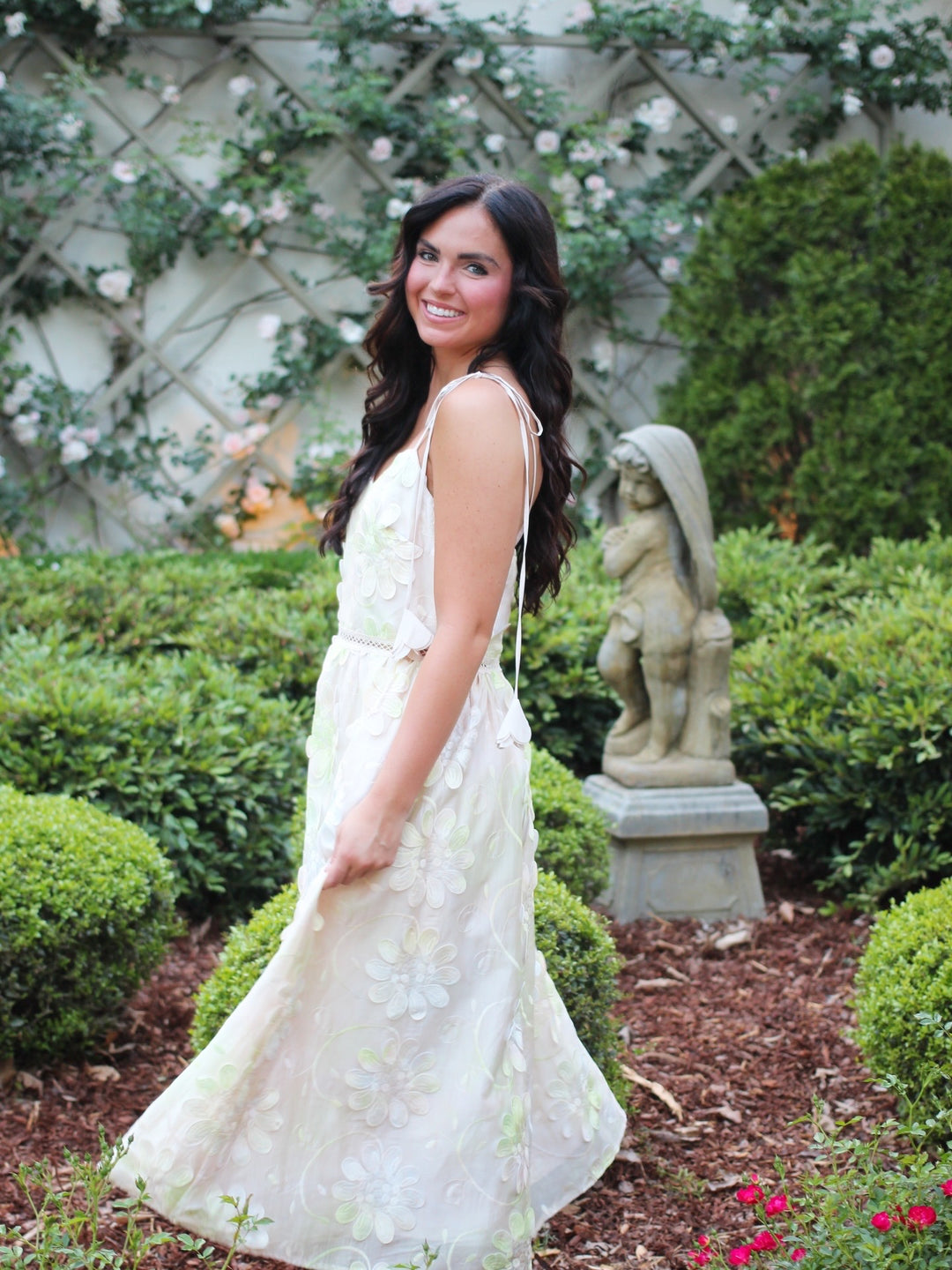 3-D Daisies and Sunshine Dress