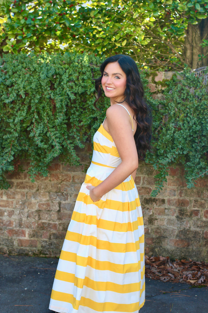 Sunny Striped Dress
