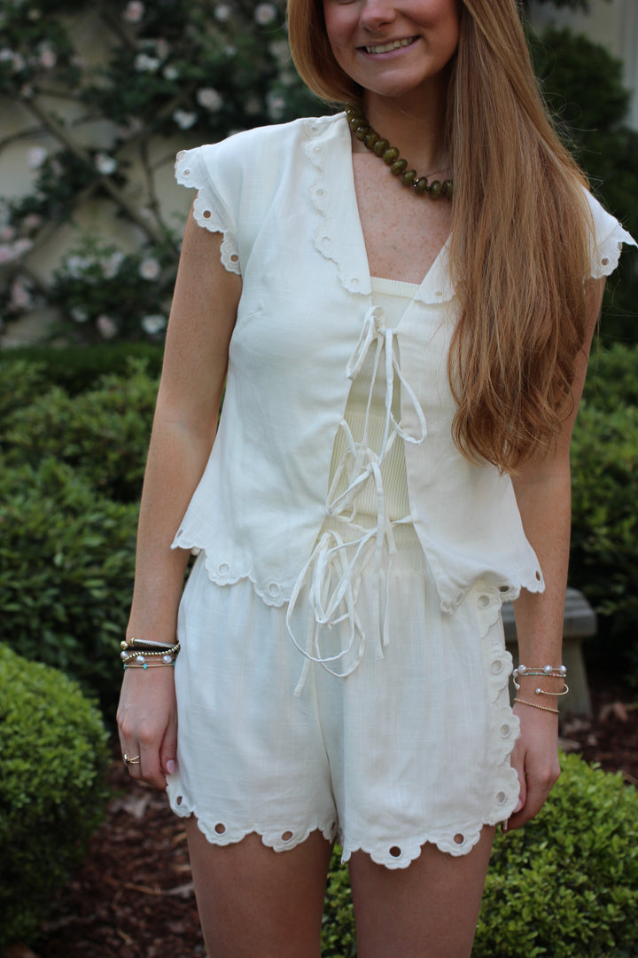 Scallop Embroidery Set