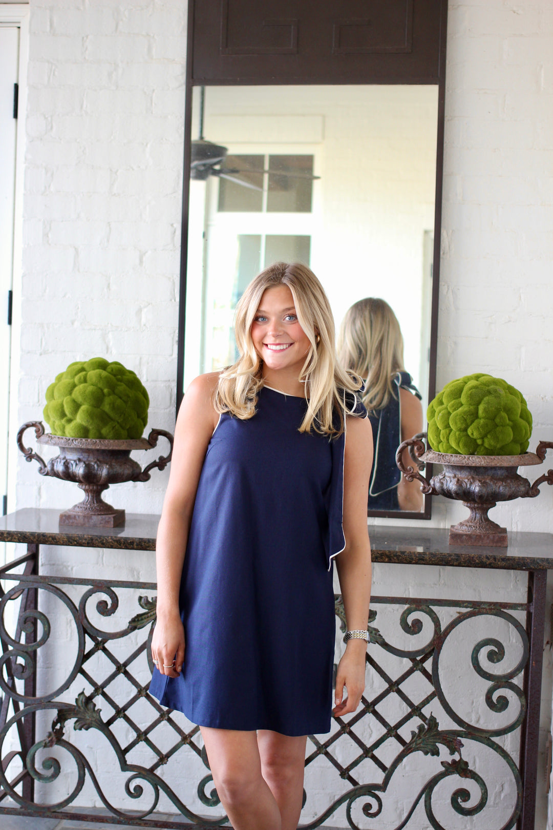 Shoulder Bow Dress
