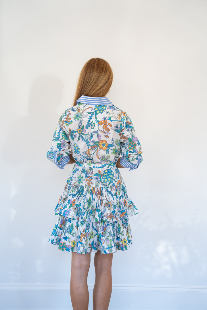 Floral Shirt Dress