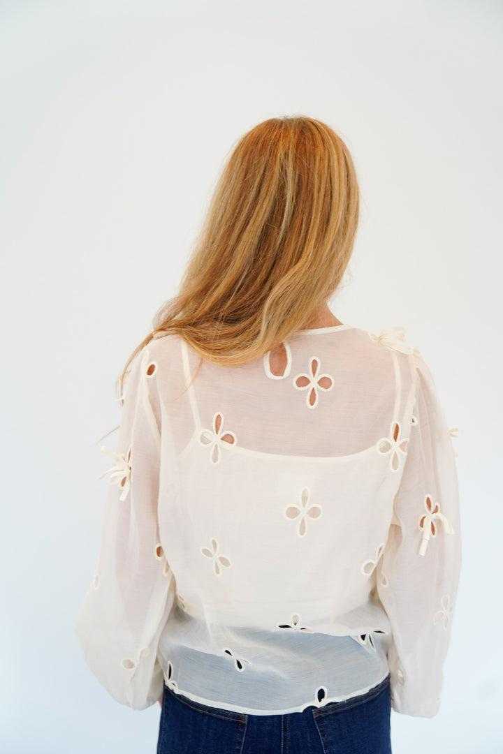 Bow Cut Out Top