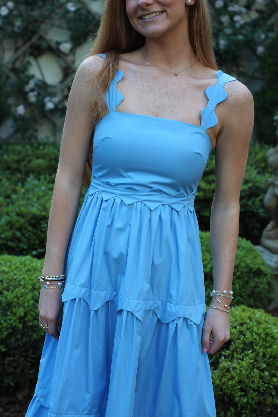 Charleston Scallop Dress