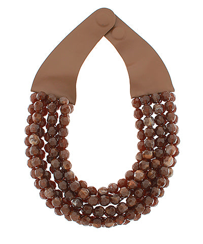 Beaded Statement Necklace