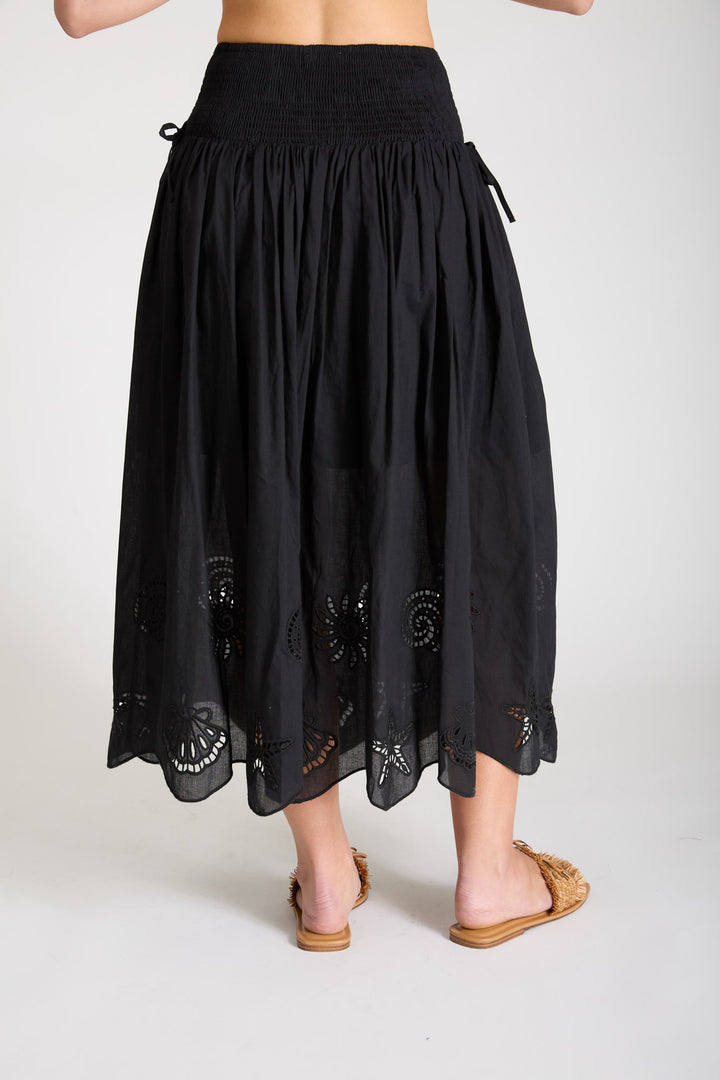 Nautical Eyelet Smocked Set