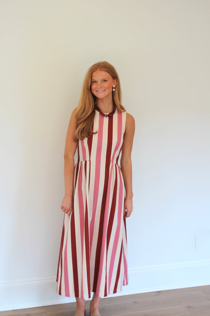 30A Stripe Midi Dress