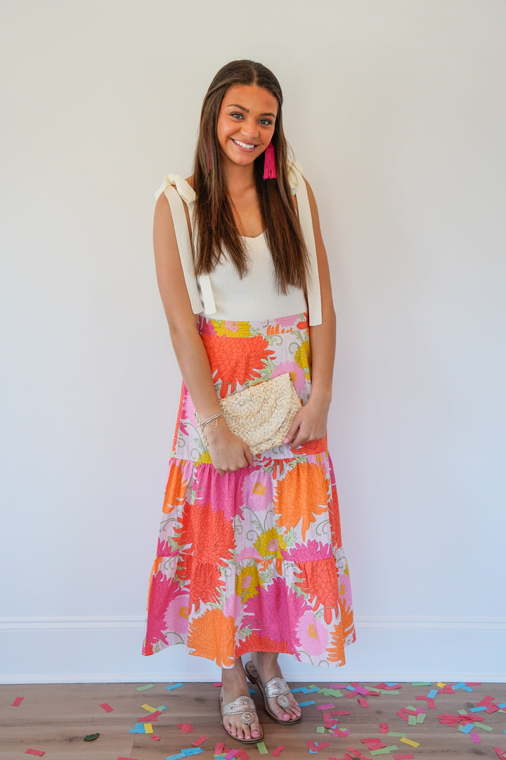 Floral Bunches Skirt