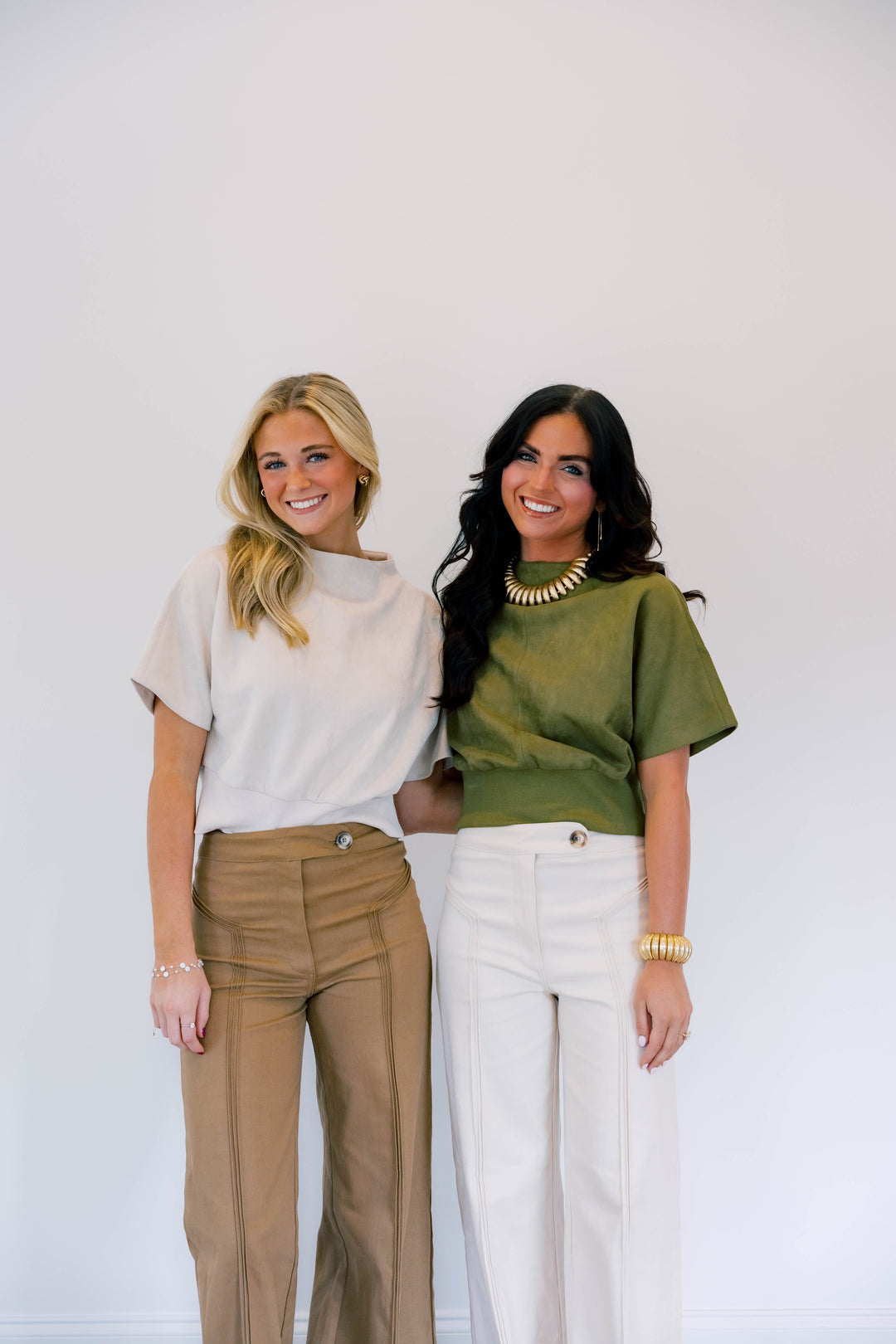Ines Suede Top