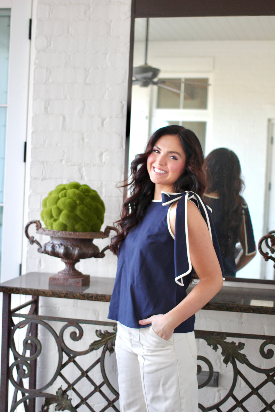 Shoulder Bow Top