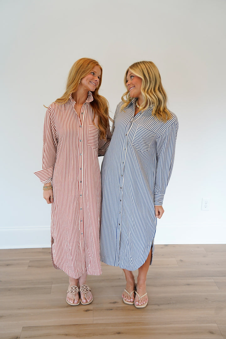Sunday Stroll Shirt Dress