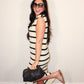 Striped Knit Dress