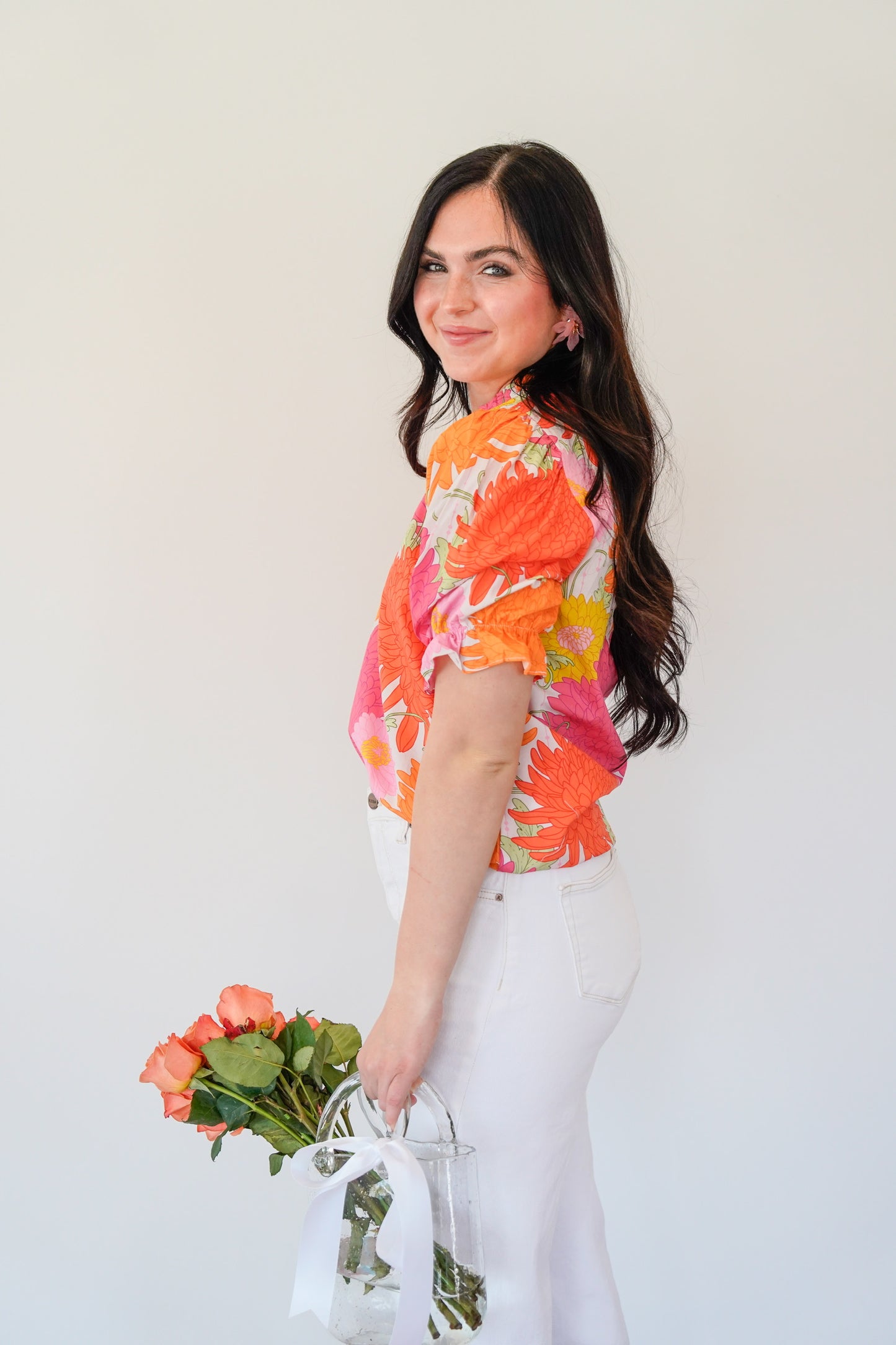 Floral Bunches Top
