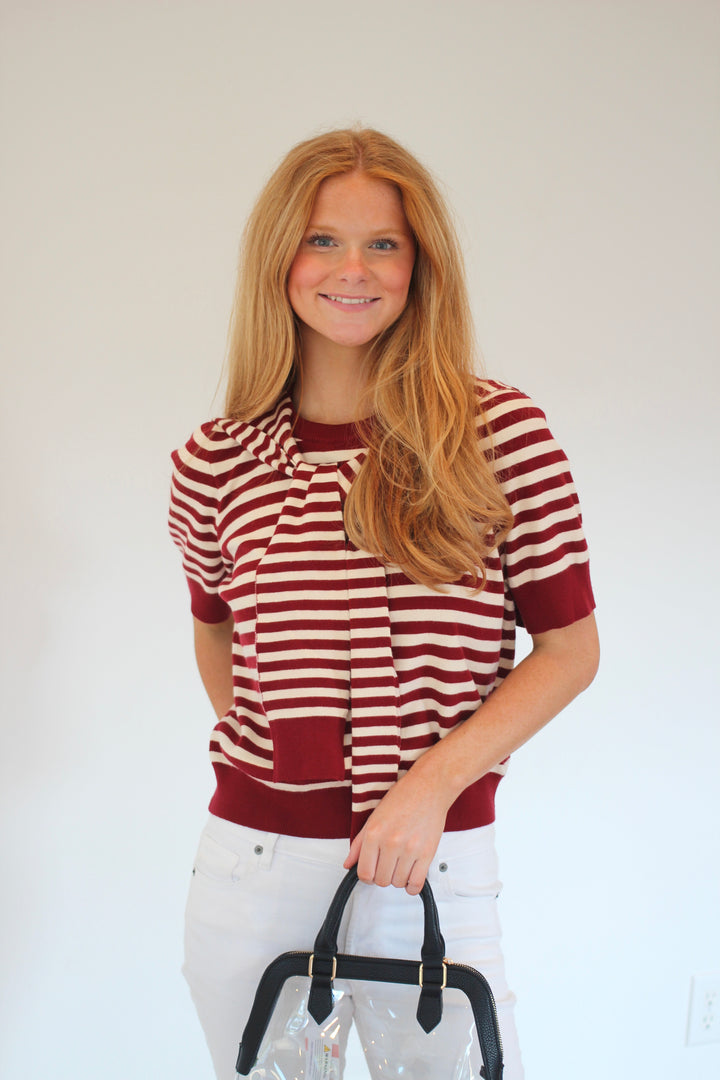 Pendleton Knit Top