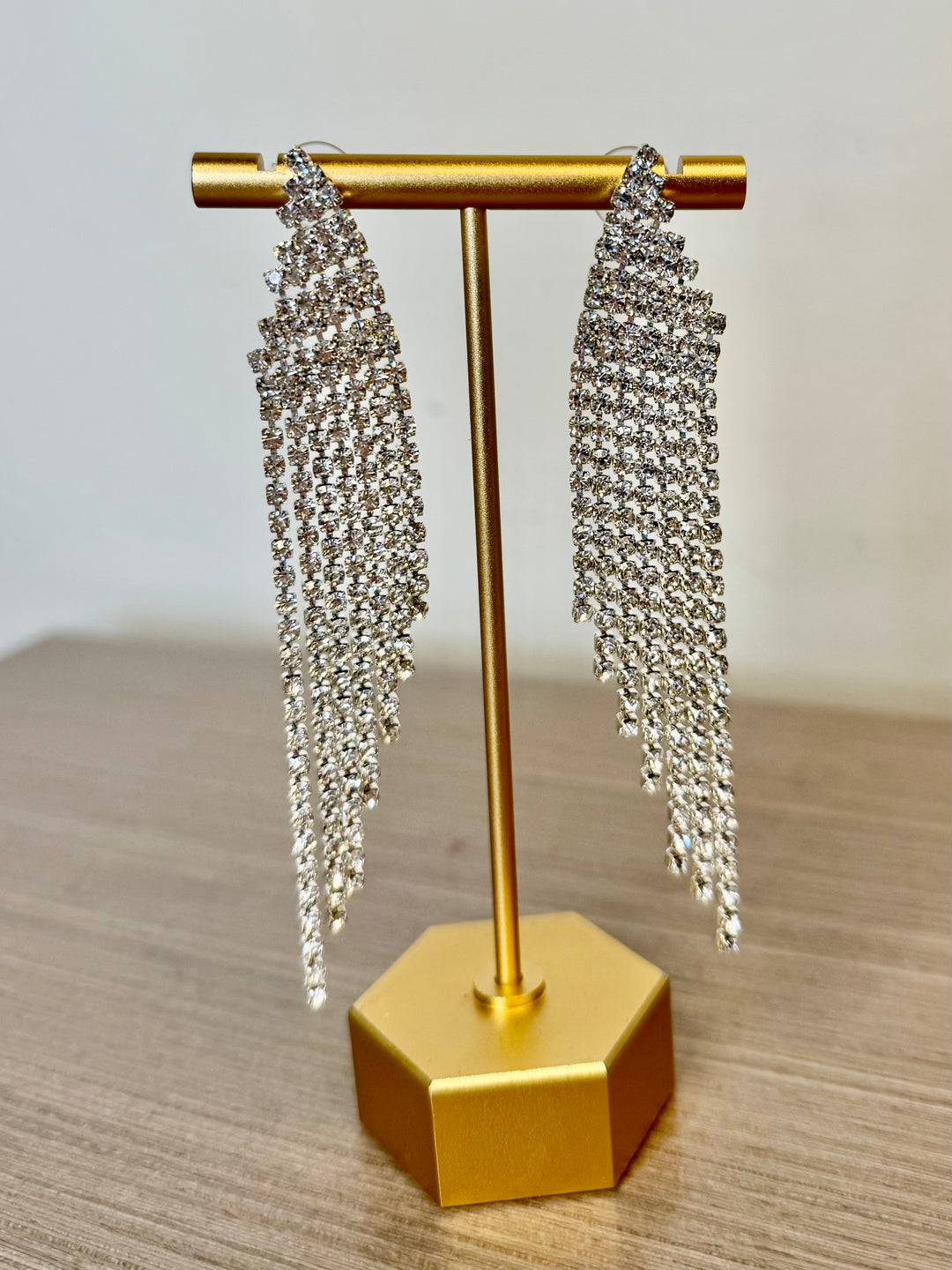 Diamond Fringe Earrings