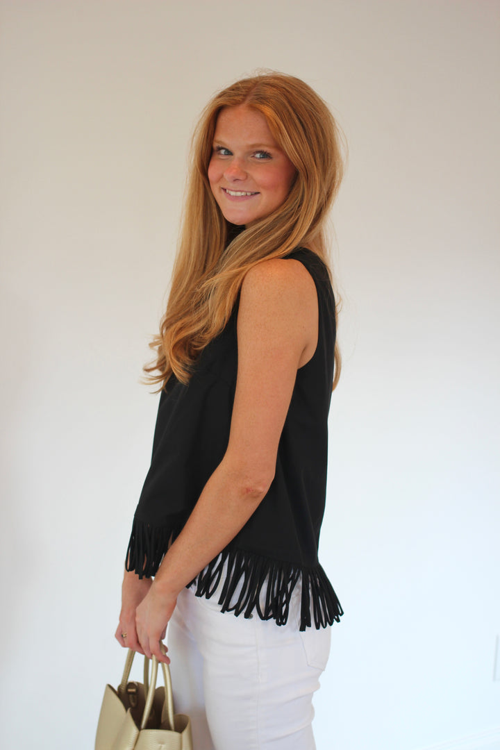 Farah Fringe Top