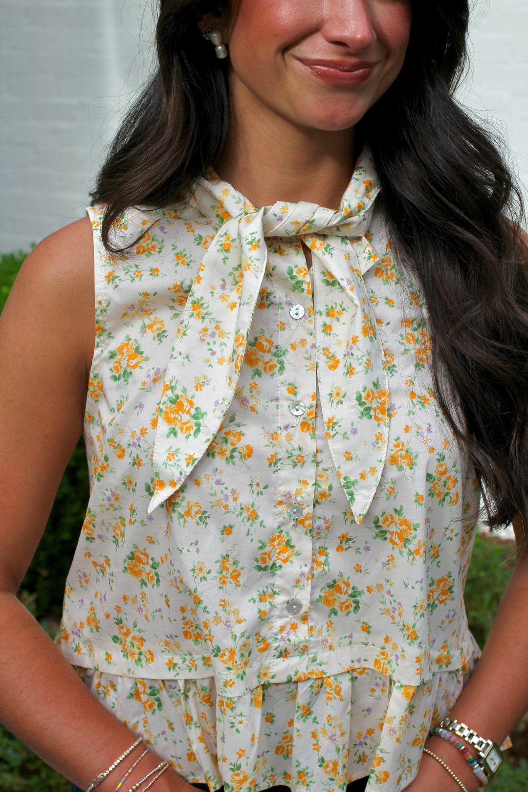 Sweet Pea Floral Top