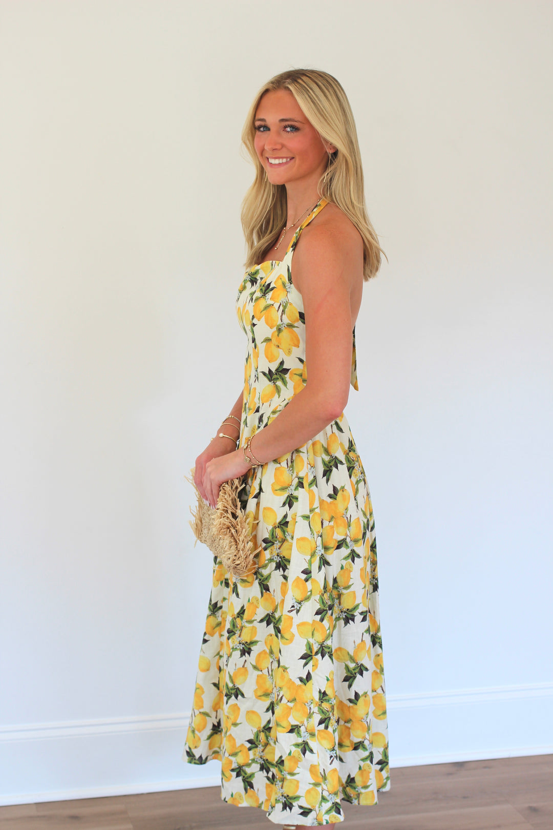 Lemon Grove Midi Dress