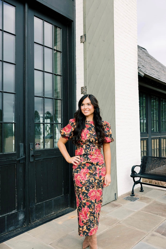 Midnight Garden Dress