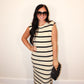 Striped Knit Dress