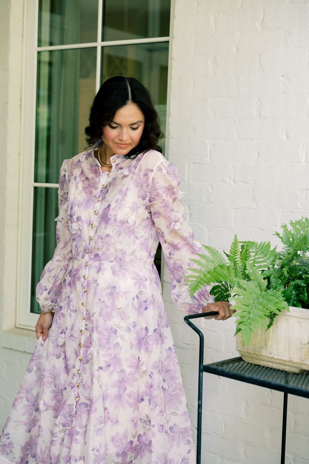 Lavender Garden Dress