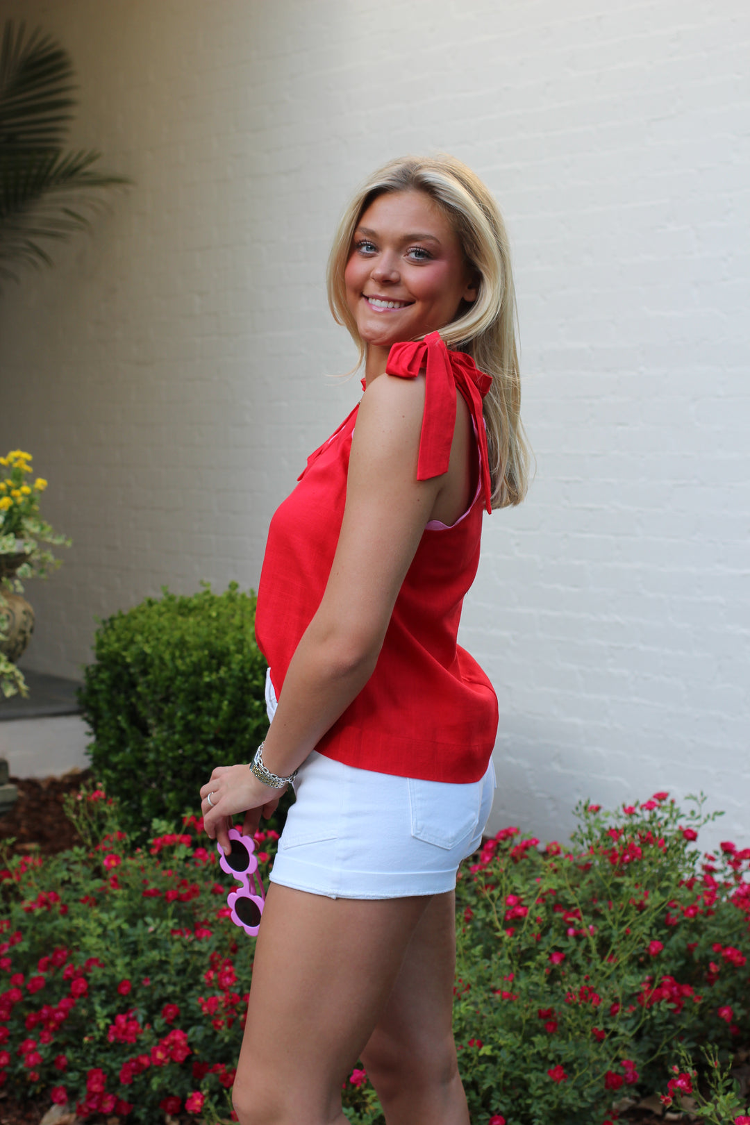 Bow Tie Scallop Top