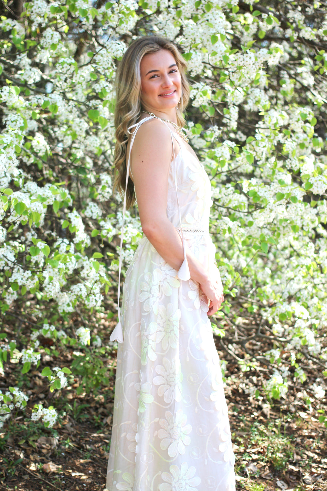 3-D Daisies and Sunshine Dress