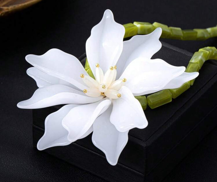 Flower Statement Necklace