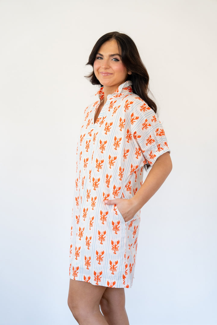 Maine Lobster Mini Dress