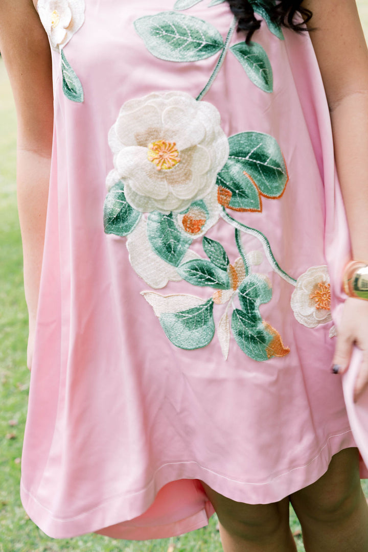 Magnolia Embroidered Dress