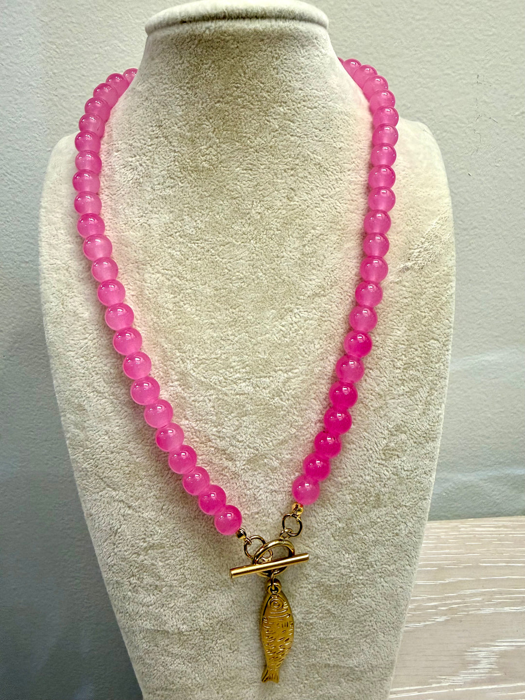 Beaded Fish Necklace